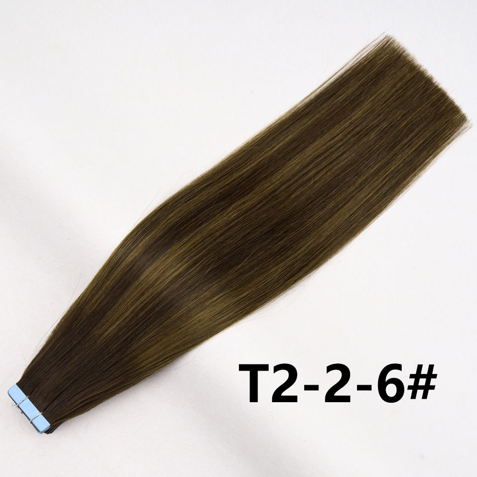 وصلات شعر أنيقة بتقنية الشريط  - مراجعة Invisible Tape In Extensions Real Hair وسعره
