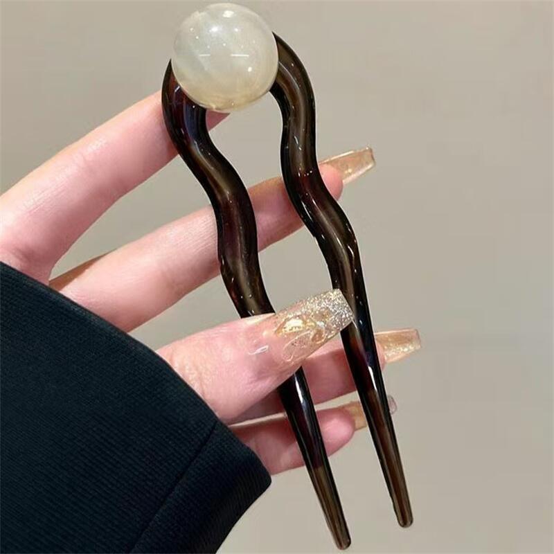 دبابيس شعر على شكل حرف U مزينة - مراجعة Hair Bundles وسعره