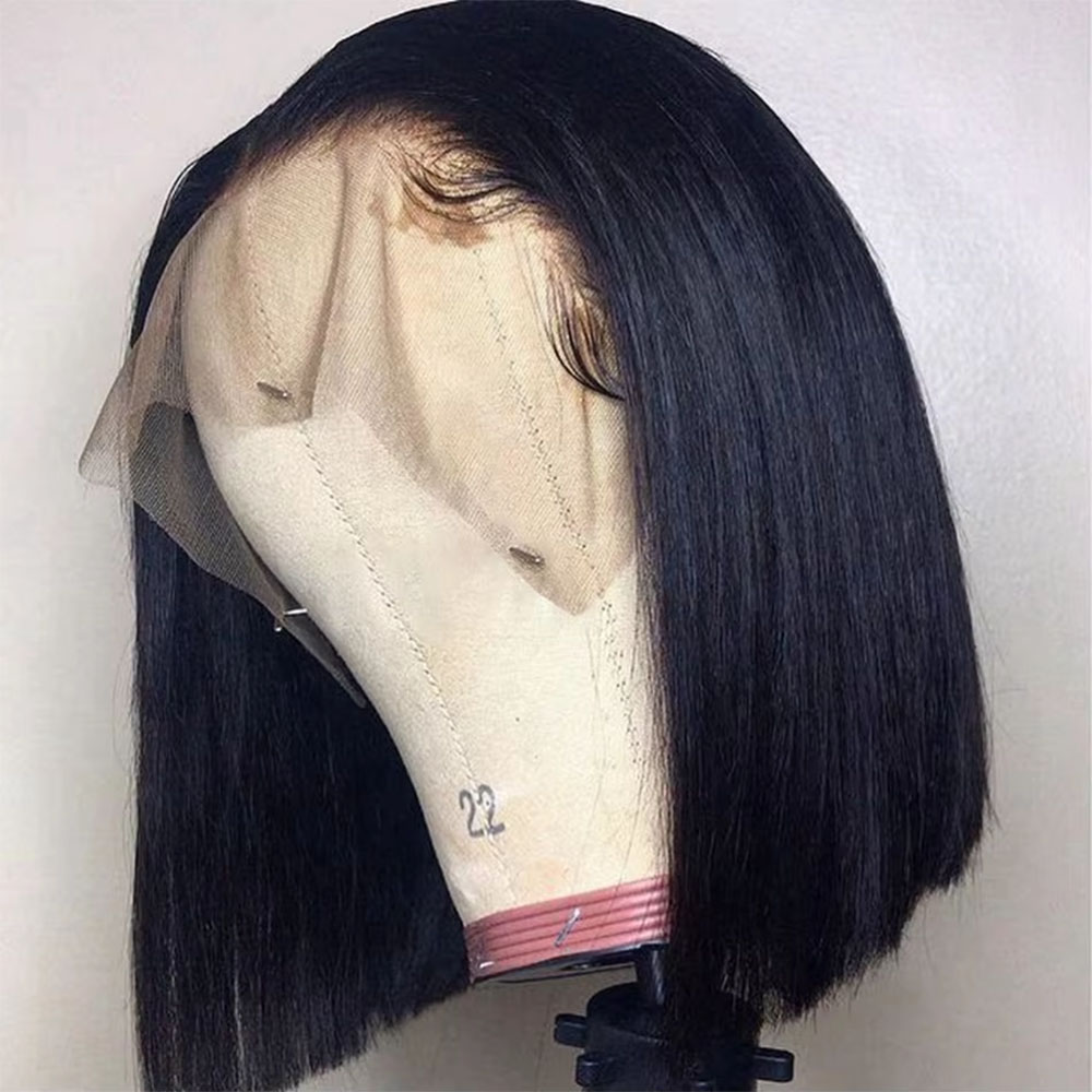 شعر مستعار بشري مقصوص مسبقًا ب - مراجعة Pre Parted 13X4 Lace Front Bob Wig وسعره