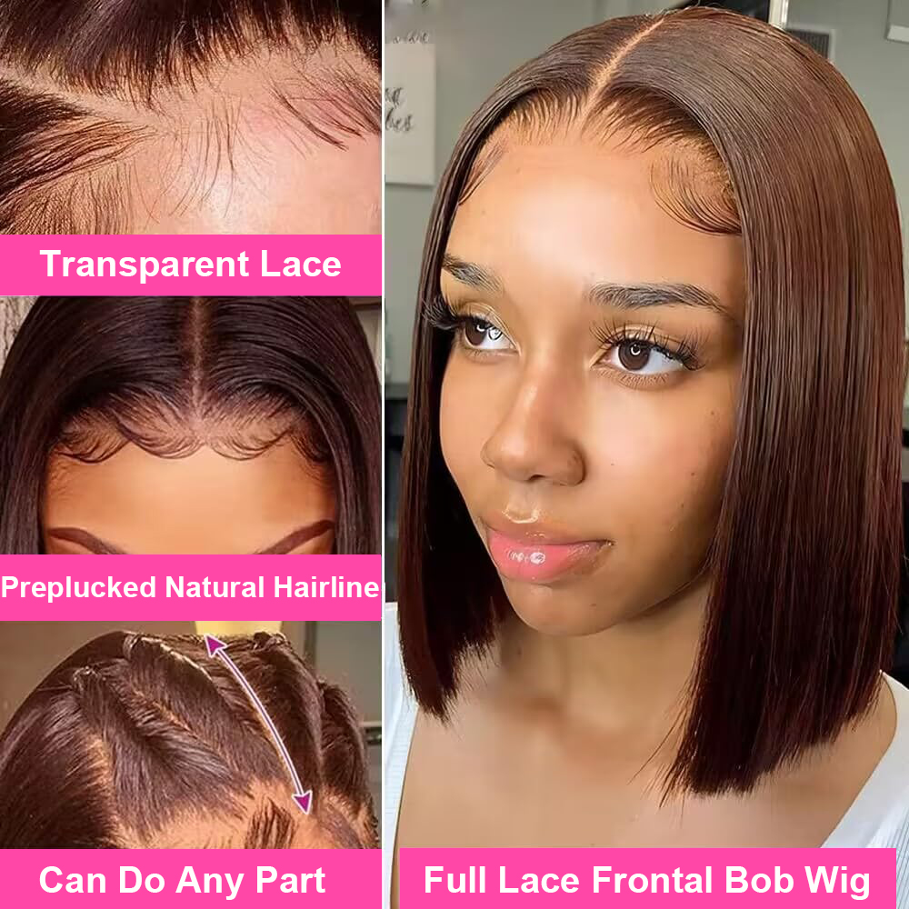 باروكة شعر بشري بوب مستقيم بوا - مراجعة Glueless Wear And Go Human Hair Wig وسعره