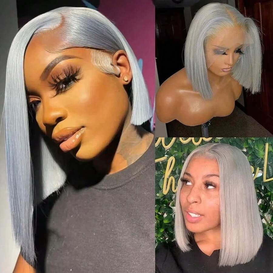باروكات شعر طبيعي مستقيم بقصة  - مراجعة Glueless Wear And Go Human Hair Wig وسعره