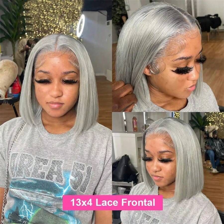 باروكات شعر طبيعي مستقيم بقصة  - مراجعة Glueless Wear And Go Human Hair Wig وسعره
